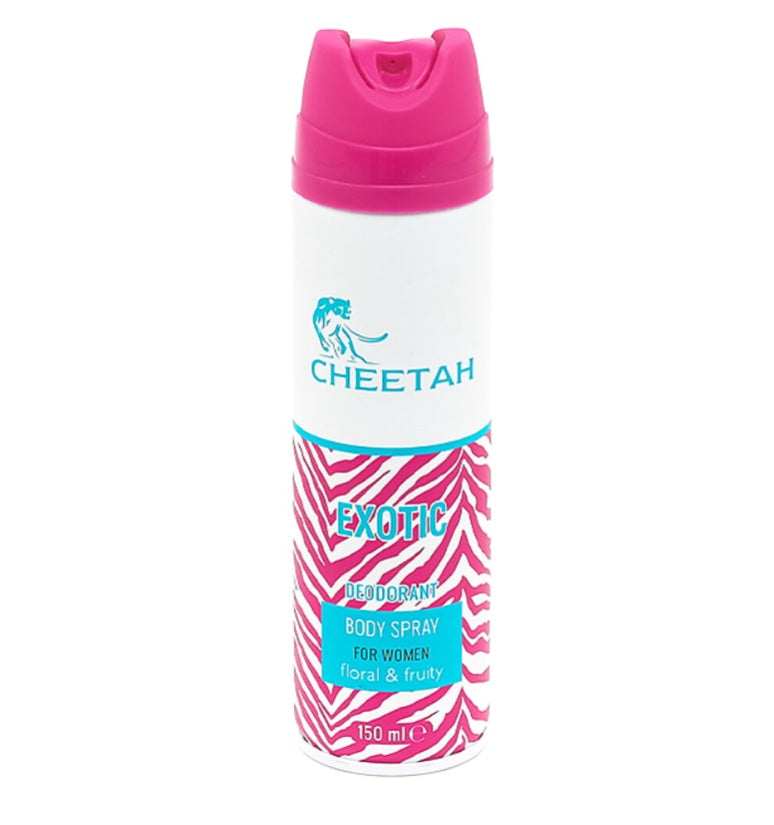 Cheetah women’s deodorant body spray - exotic image 0