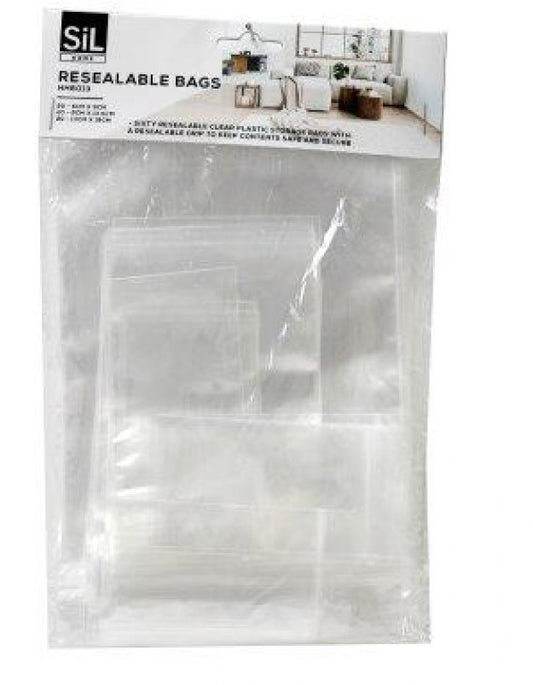 Resealable bags 60 pack image 0