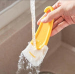 Yellow cooking / cleaning spatula image 3