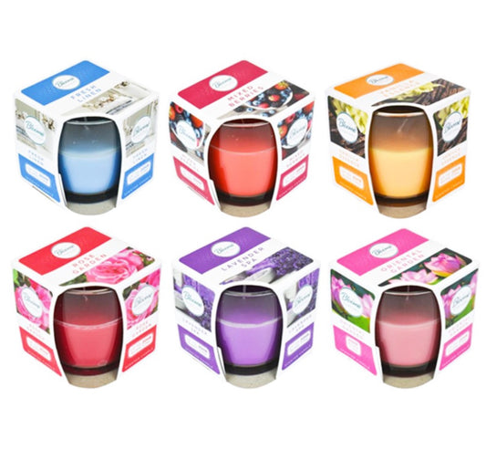 Bloome glass candle image 0