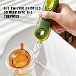3-in-1 bottle cleaning brush image 3