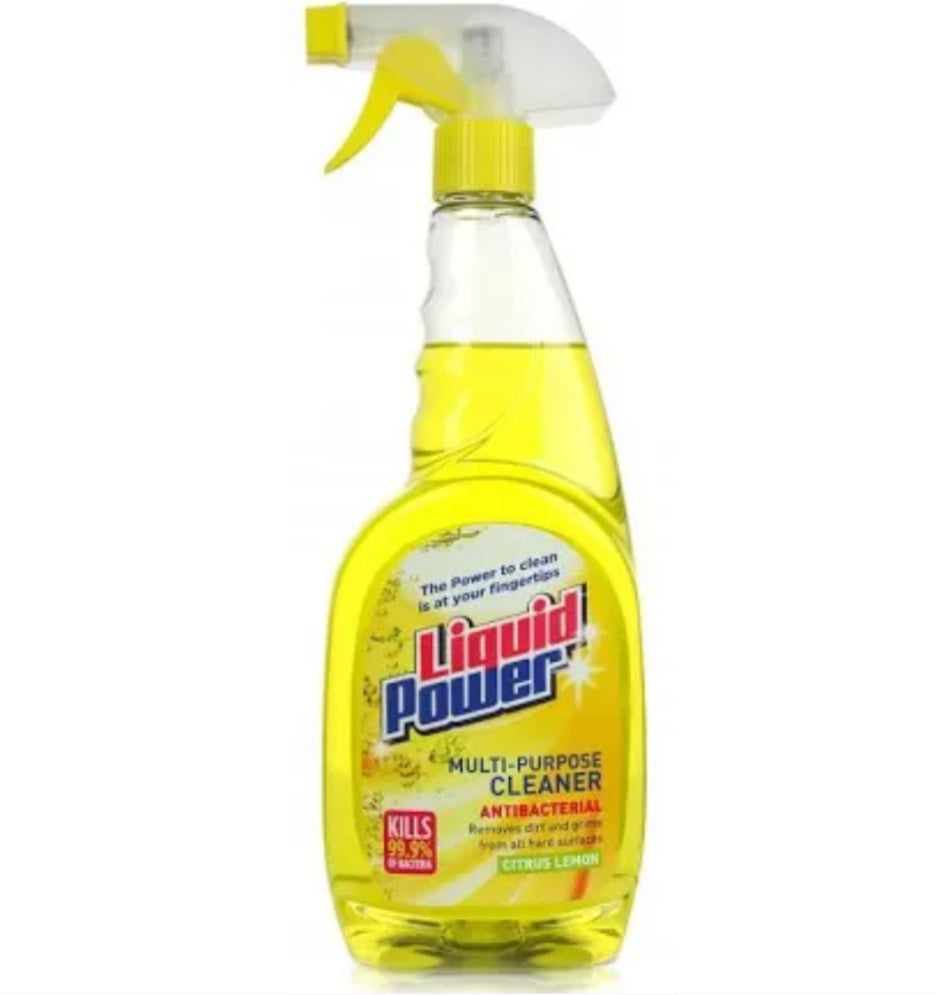 Liquid power - lemon multi surface cleaner image 0