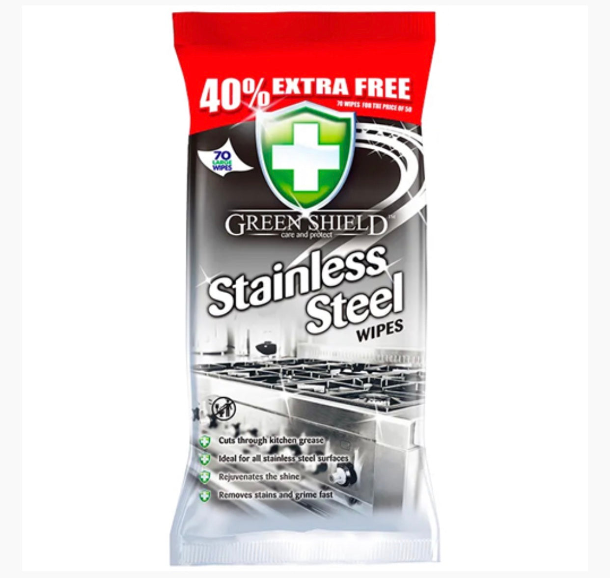 Stainless steel wipes image 0