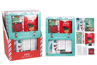 Elf christmas super activity set