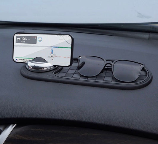 Multifunctional car anti slip dash mat