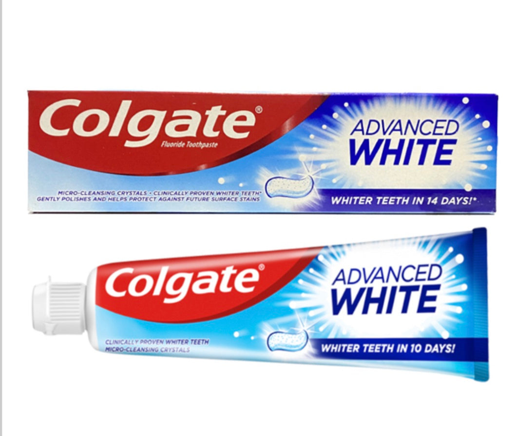 Colgate toothpaste - advanced white image 0