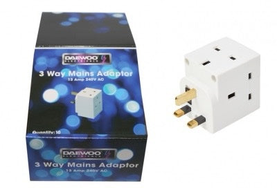 3-way mains adapter image 0