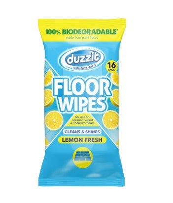 Duzzit floor wipes - lemon fresh