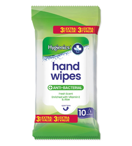 Green hand wipes 3 pack image 0