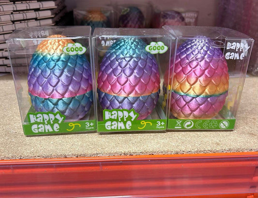 Large rainbow dragon egg image 0