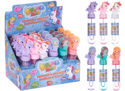 Mermaid / unicorn bubbles