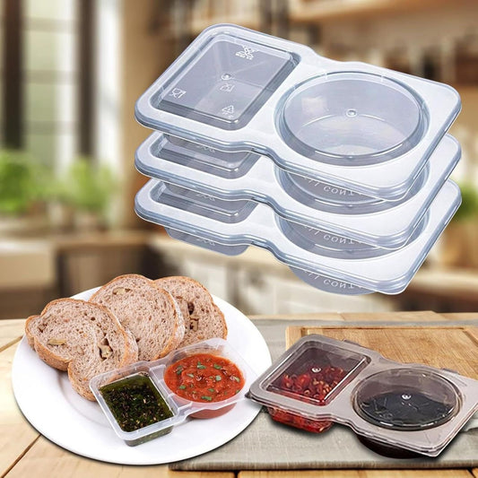 Lidded snack tray