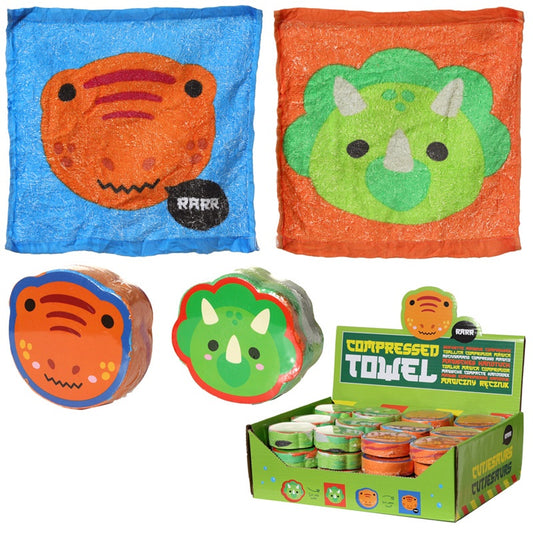 Magic face cloth - dinosaur image 0