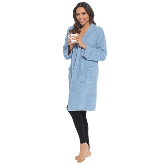 Super soft lounge cardigan - blue