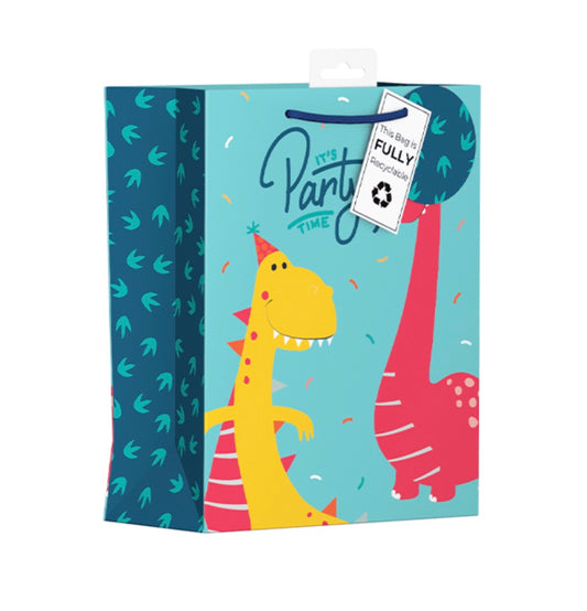 Dinosaur gift bag - medium image 0