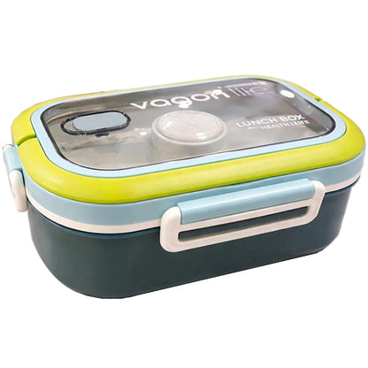 Vagonlife multi-compartment lunch box with cutlery