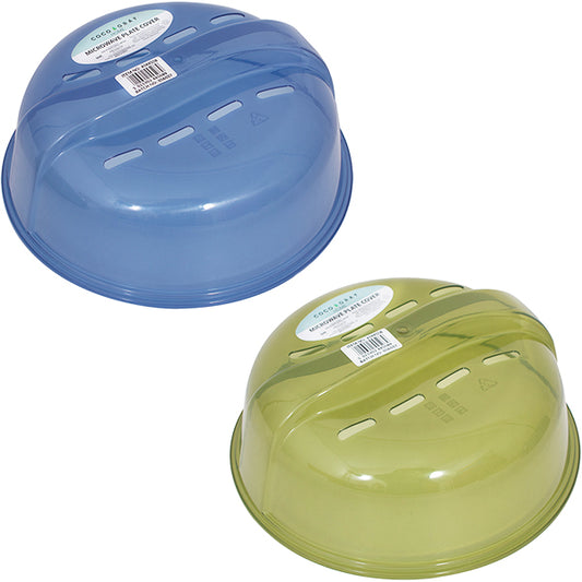 Plastic microwave plate cover
