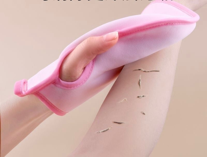 Exfoliating bath mitt