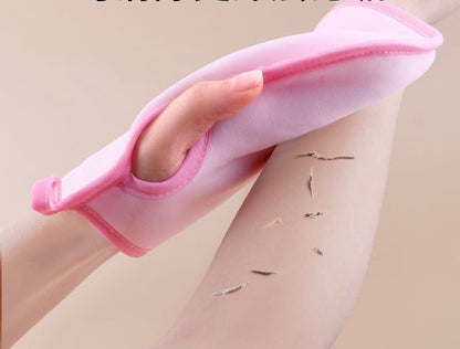 Exfoliating bath mitt