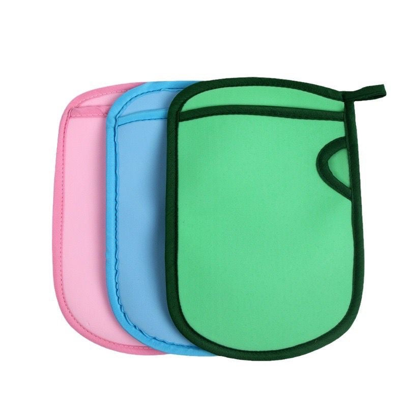 Exfoliating bath mitt