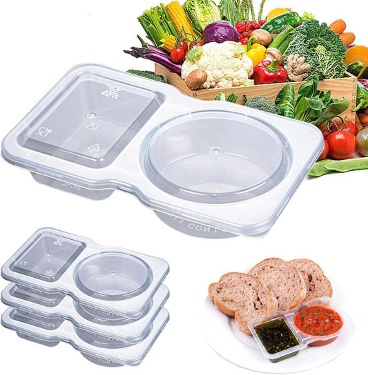 Lidded snack tray