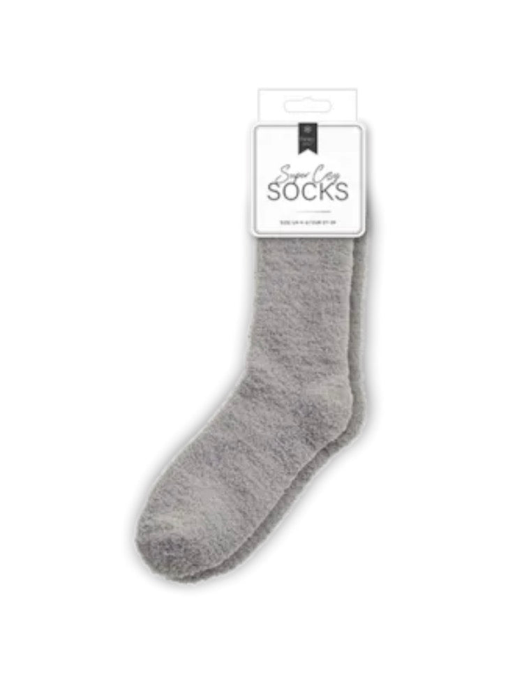 Ladies cosy plain socks