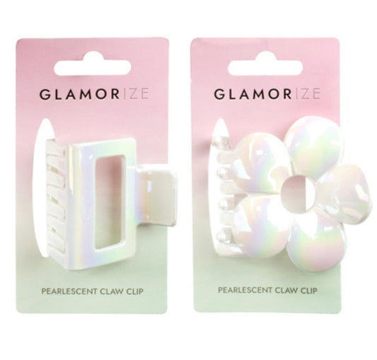 Pearlised claw clip