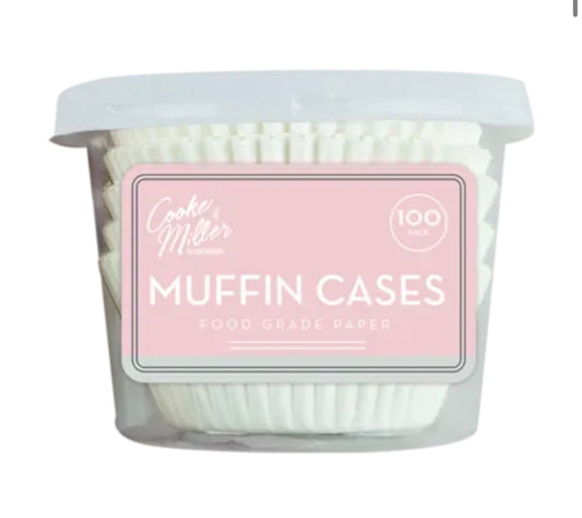 Muffin cases 100 pack