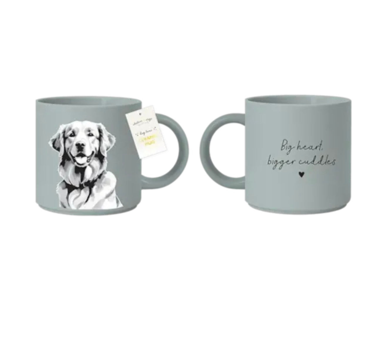 Ceramic dog mug 480ml