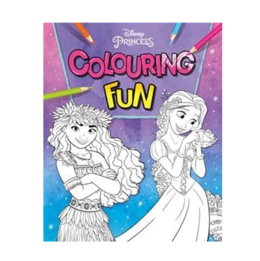 Disney princess: colouring fun