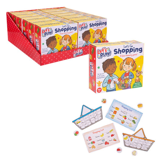 Let’s go shopping memory game