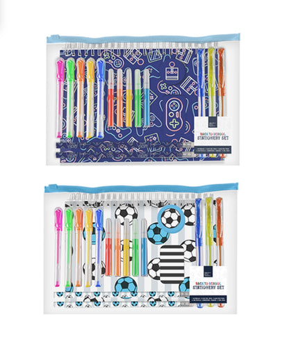 Boys stationery set 18 piece
