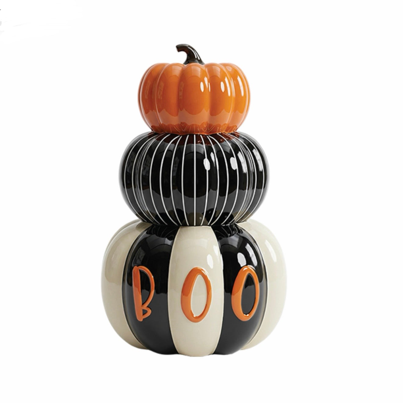 Halloween stacked slogan pumpkins