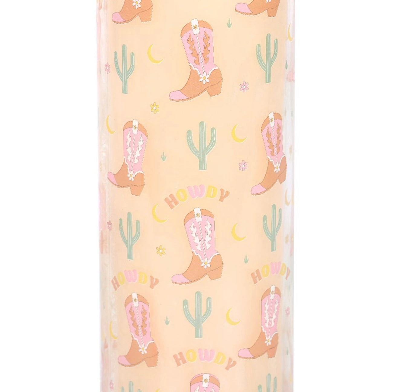 Tube candle - howdy cowboy
