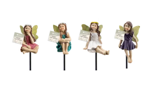 Fairy flower pot stake
