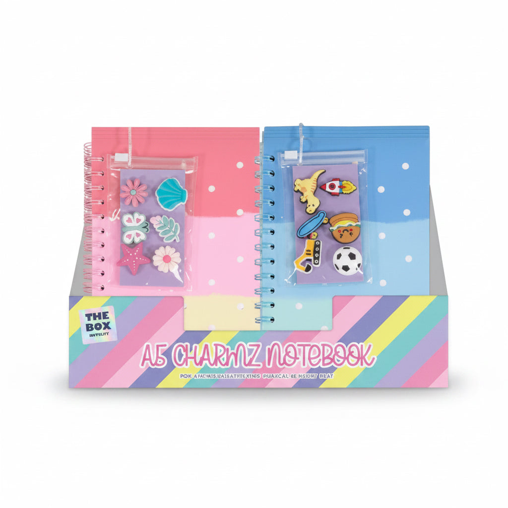 A5 charmz notebook