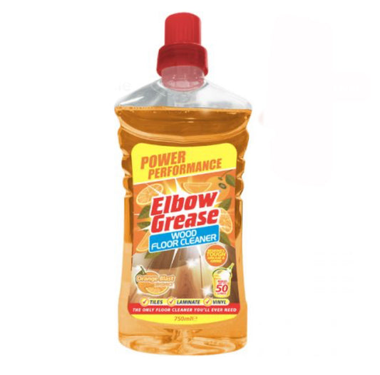 Elbow grease wood floor cleaner - orange blast