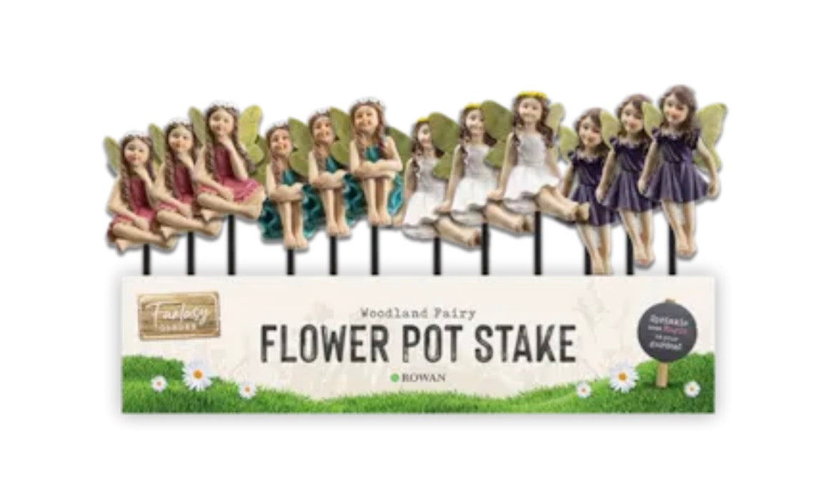 Fairy flower pot stake