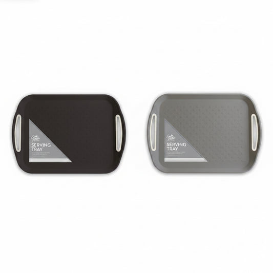 Large anti slip serving tray
