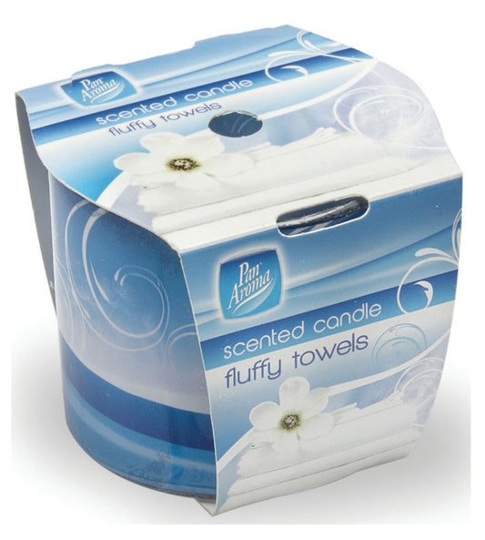 Pan aroma printed candle - pure cotton