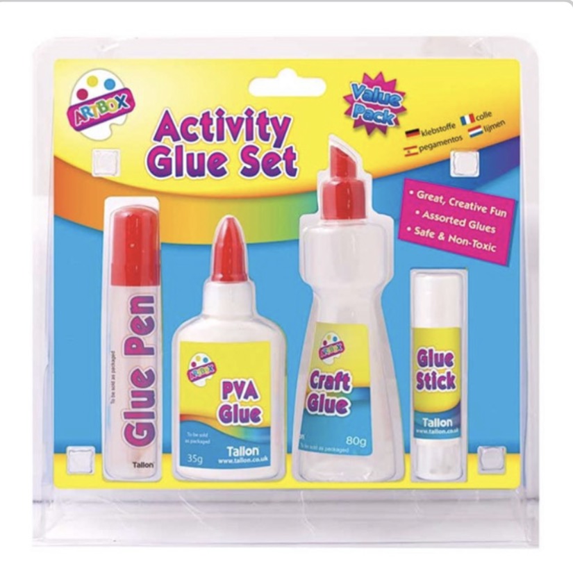 Activity glue set 4 pack