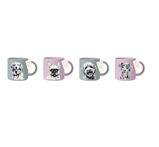 Ceramic dog mug 480ml