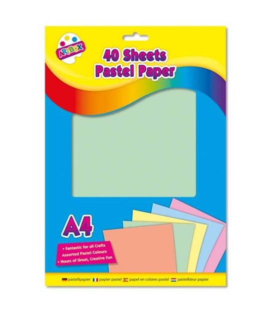A4 pastel paper 40 sheets