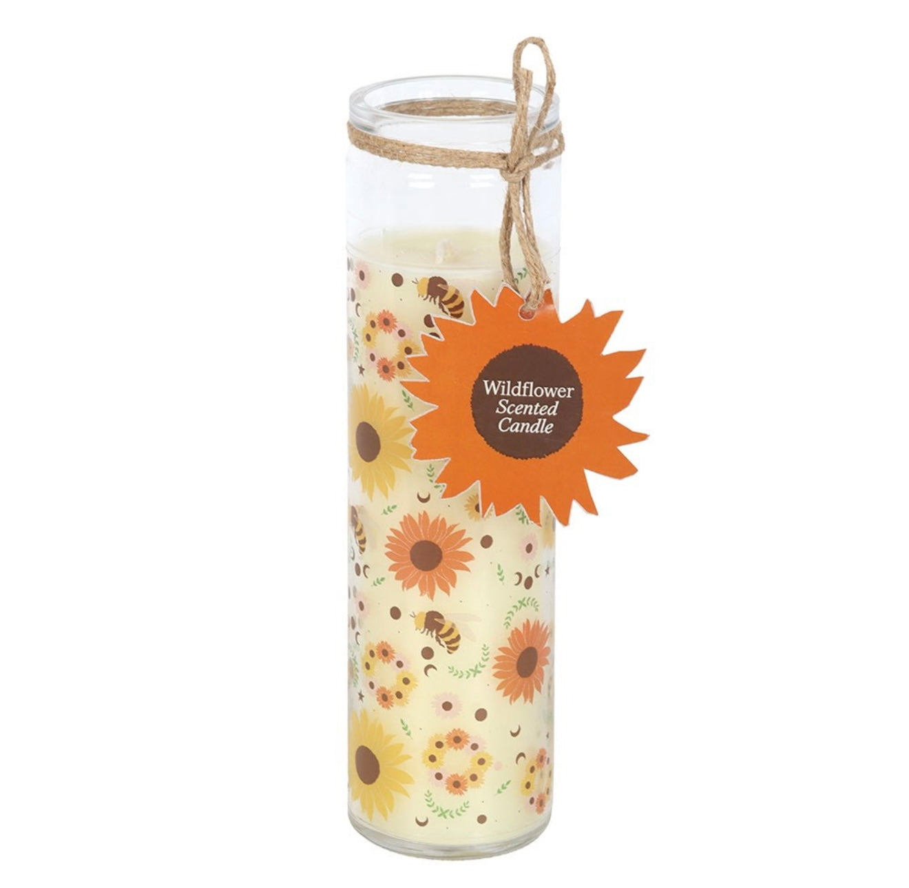 Tube candle - bee radiant.