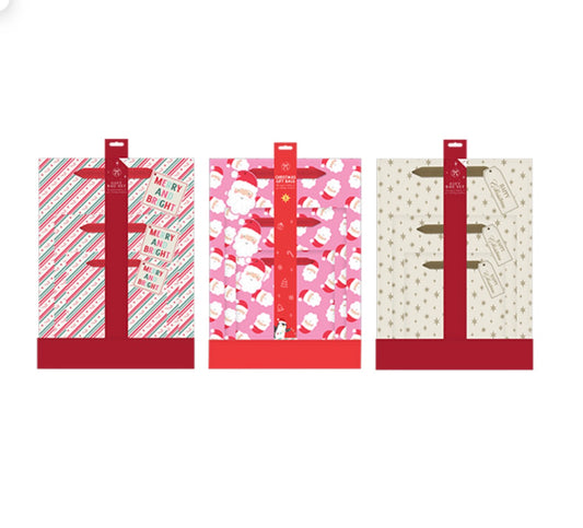 Christmas gift bags 3 pack