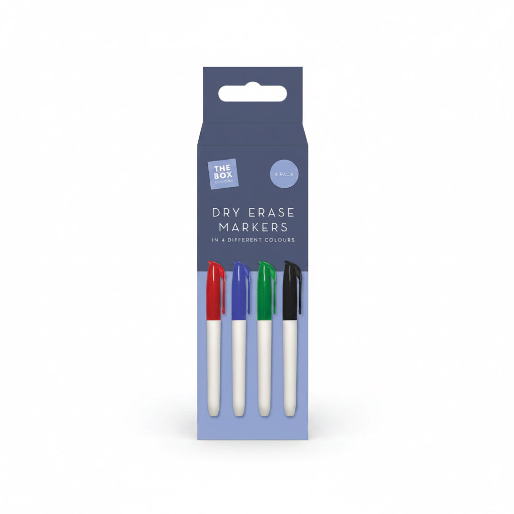 Dry erase markers 4 pack