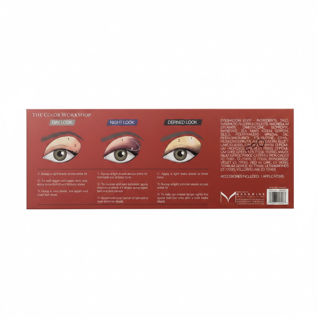 Sunset cali - 12-colour eyeshadow palette make up set