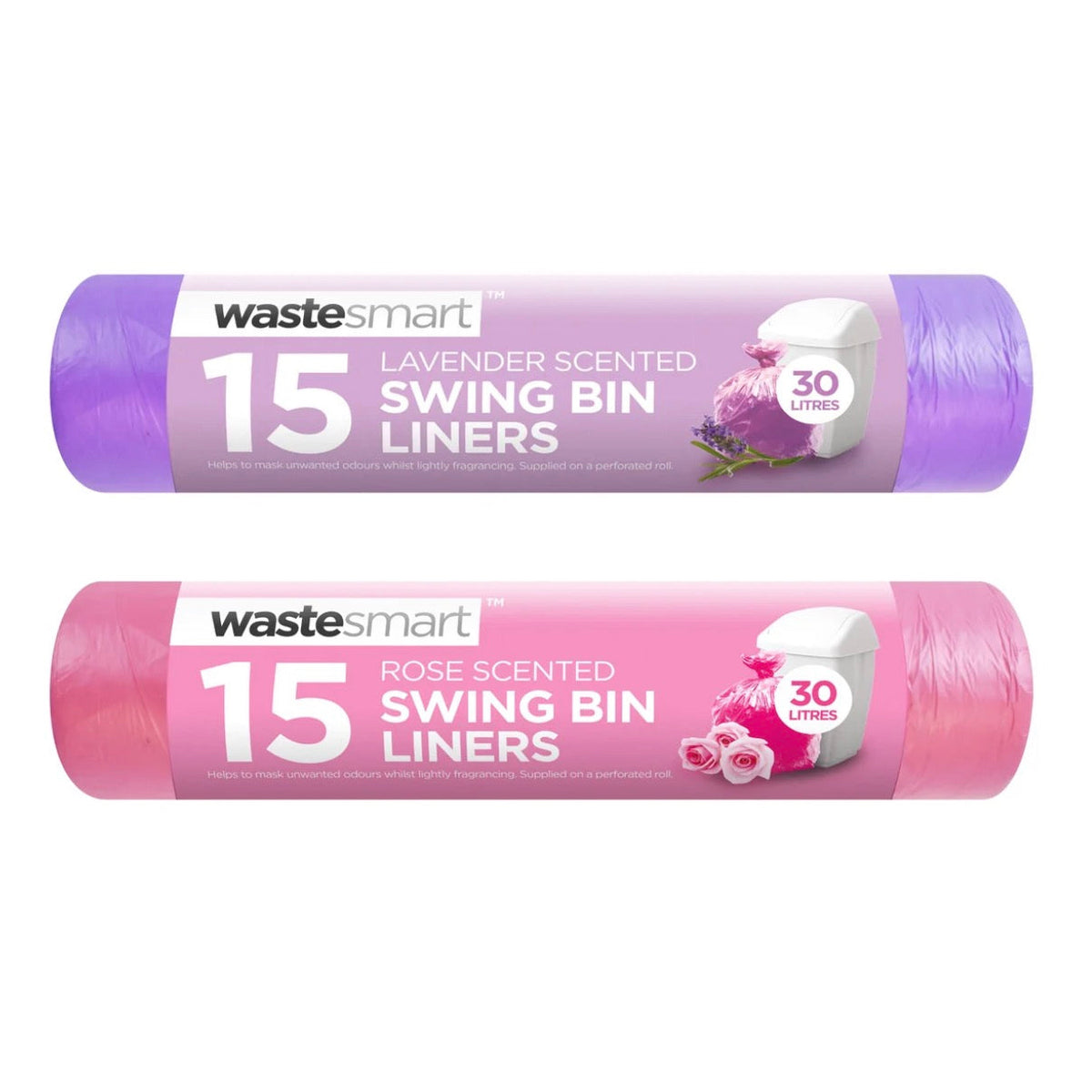Wastesmart swing bin liners 15 pack
