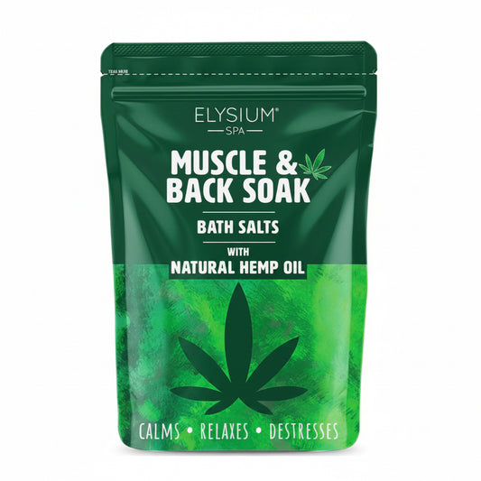 Muscle & back bath salts soak