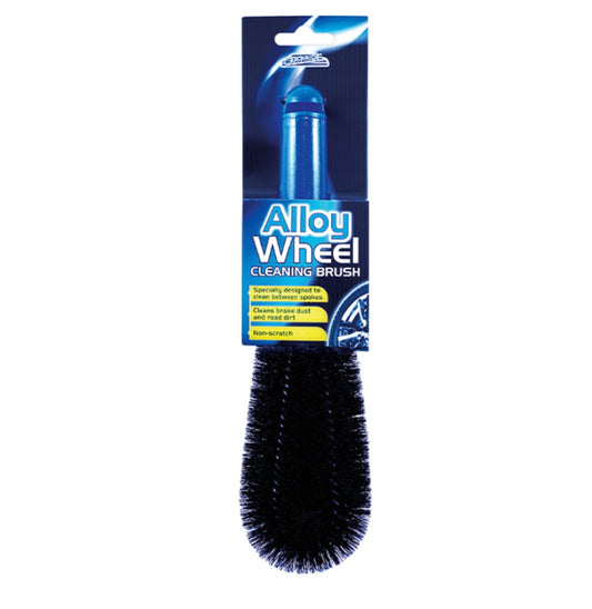 Alloy wheel cleaning brush